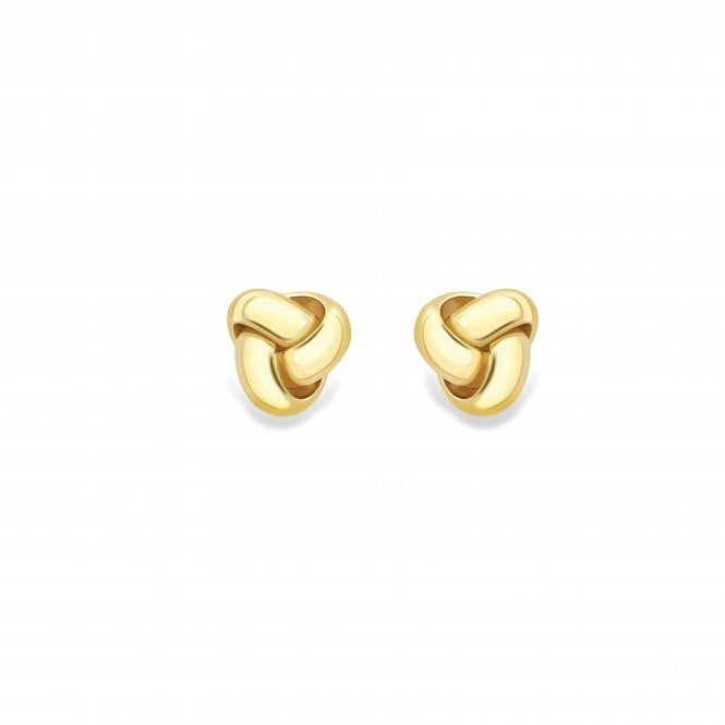 9ct Chunky Love Knot Studs
