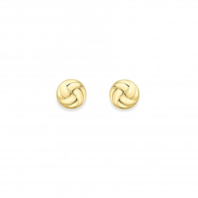 9ct Love Knot Studs