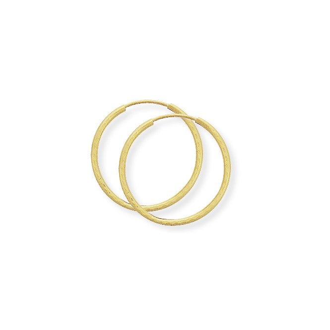9ct Regular Sleeper Earrings