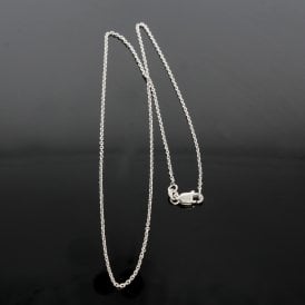 9ct White Gold Chain