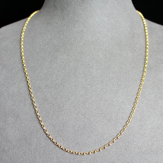 9ct Yellow Gold Belcher Link Neckchain