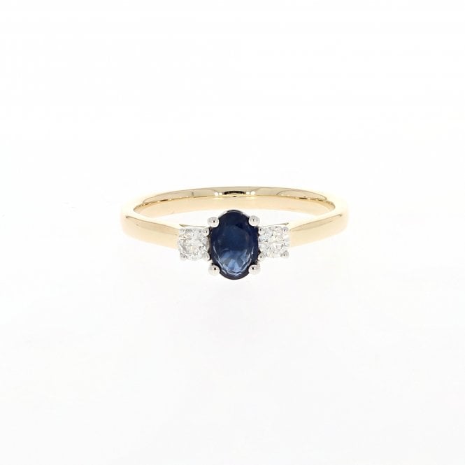 Diamond 9ct Yellow Gold  Ring