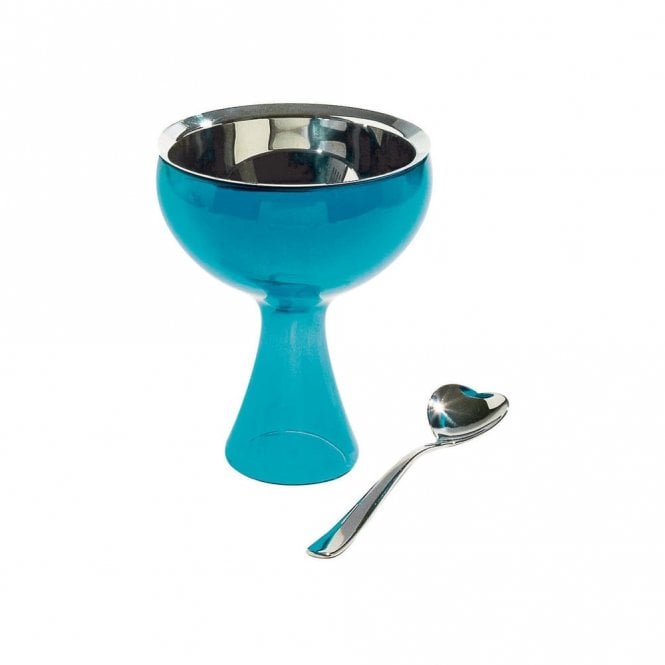 Alessi Big Love Ice Cream Bowl Blue (AMMI01S AZ)