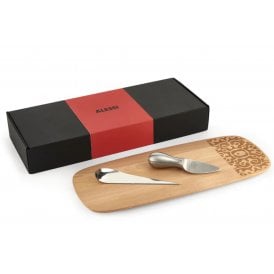 Cheese Gift Set MW22SET Dressed Wood Board (MW22/45) Antechinus Knife (AD01) & Mami Cutter (SG507) 