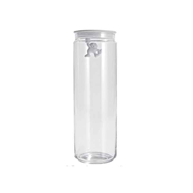 Alessi Gianni A Little Man Holding On Tight Jar White (AMDR08 W)