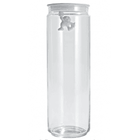 Gianni A Little Man Holding On Tight Jar White (AMDR08 W)