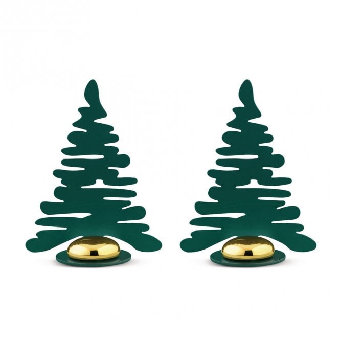 Alessi Green Tree Place Markers (BM16S2) 