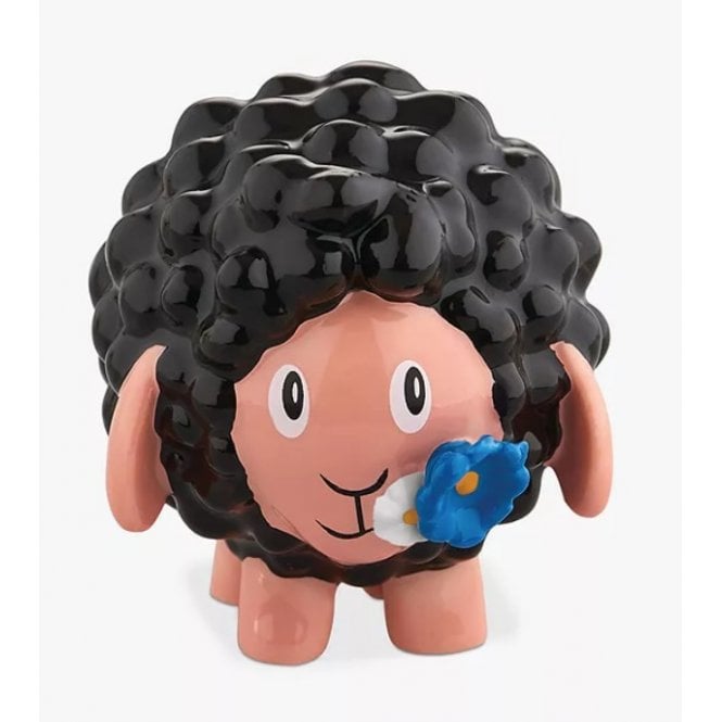 Alessi Happy Eternity Baby Black Sheep Christmas Nativity Ornament (AGJ01 13)