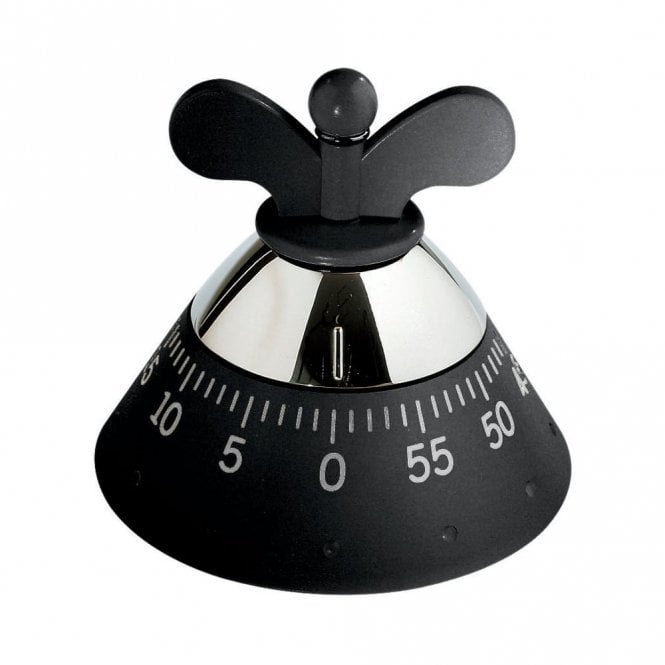 Alessi Kitchen Timer Black (A09 B)