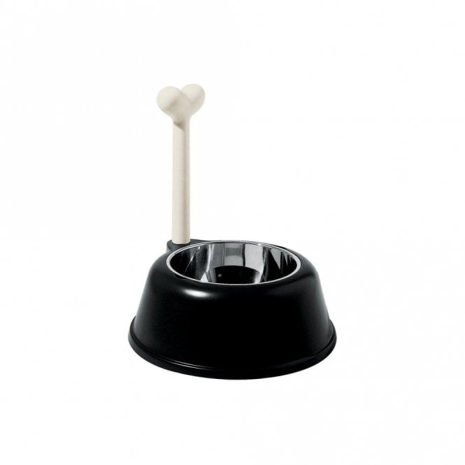 Alessi Lupita Dog Bowl Black (AMMI02 B)