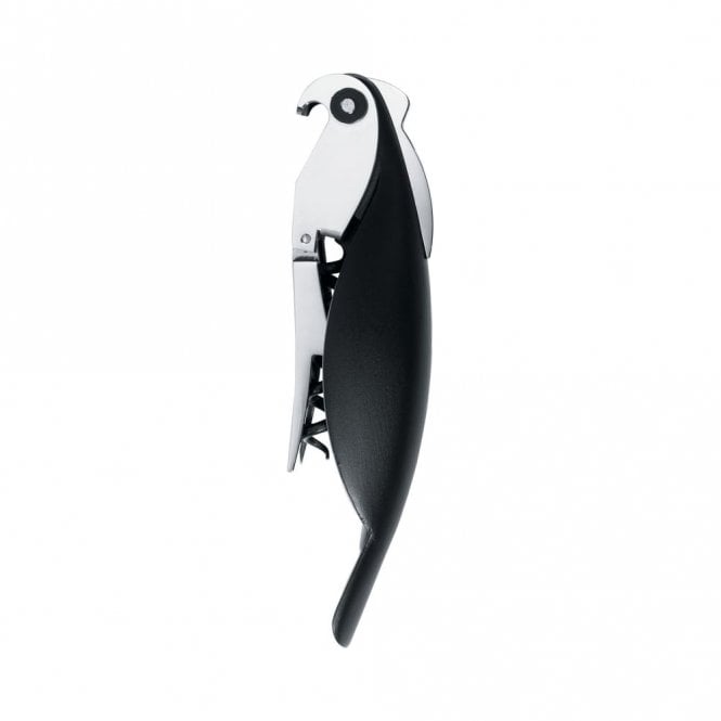 Alessi Parrot Sommelier Corkscrew Black (AAM32 B)