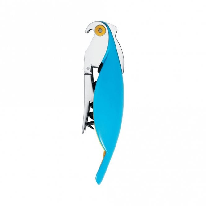 Alessi Parrot Sommelier Corkscrew Blue (AAM32 AZ)