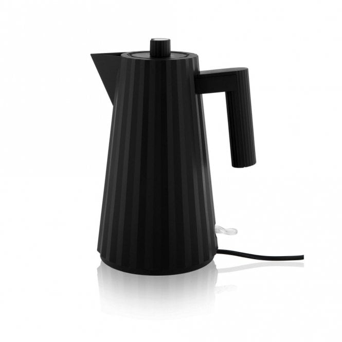 Alessi Plissé Kettle Black 1.7 Litre (MDL06 B/UK)