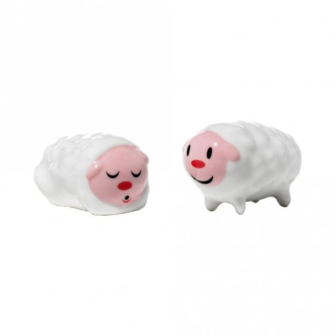 Alessi Presepe Tiny Little Sheep Porcelain Figures (AMGI10SET3)
