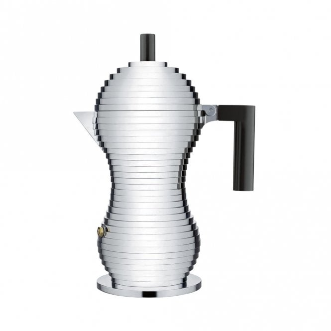 Alessi Pulcina Espresso Coffee Maker Black (MDL02/6 B)