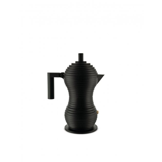 Alessi Pulcina Espresso Coffee Maker Black (MDL02/6 BB)