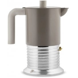 Vite Espresso Coffee Maker Warm Grey 6 Cups PM01/6 WG