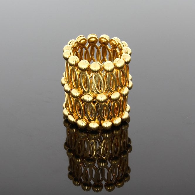 Antique 9ct Yellow Gold Ring / Bangle