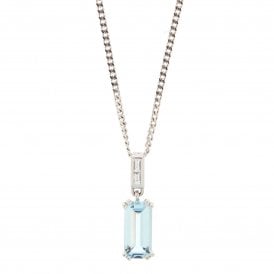 18ct White Gold Pendant  