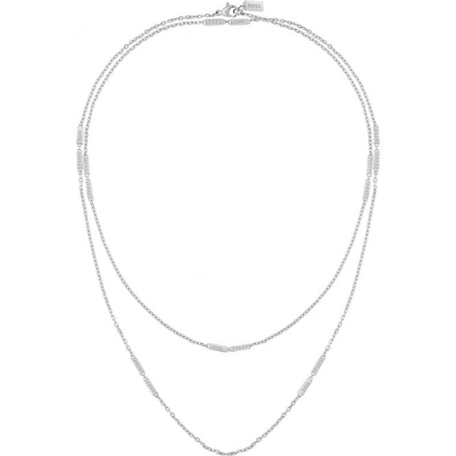 Boss Jewellery Laria Chain & Crystal Pendant 1580447