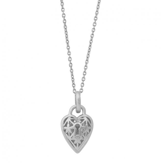 byBiehl The Lock Necklace Sterling Silver 3-2606A-R 