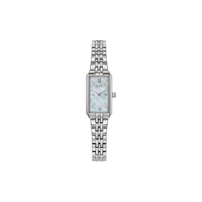 Citizen Watch Eco-Drive Mother of Pearl Dial Bracelet Watch EG2691-57D