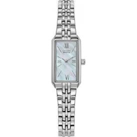 Eco-Drive Mother of Pearl Dial Bracelet Watch EG2691-57D