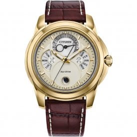 Gents Calendrier Moonphase Champagne Dial BU0082-06P YGP