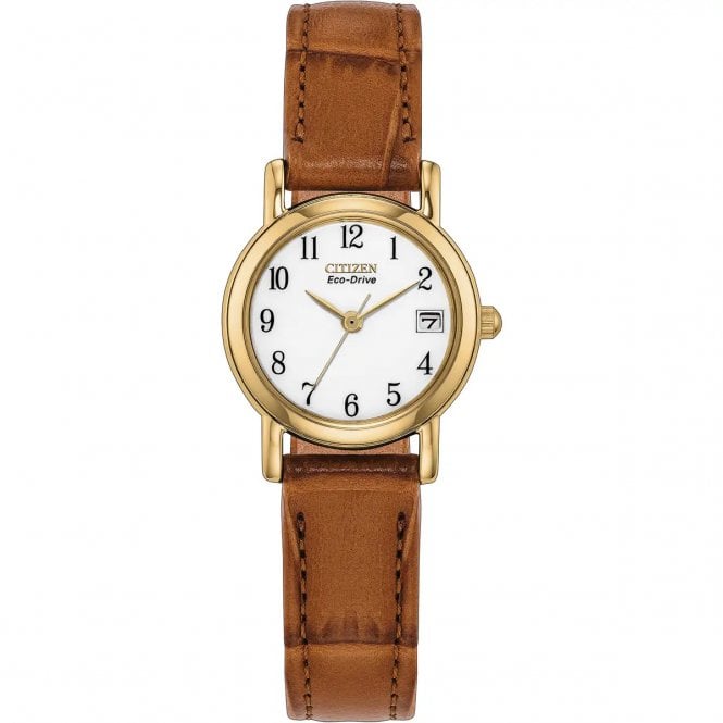 Citizen Watch Ladies' Strap White Dial EW1273-08A