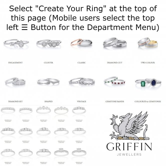 Create Your Own Wedding / Engagement / Diamond Ring