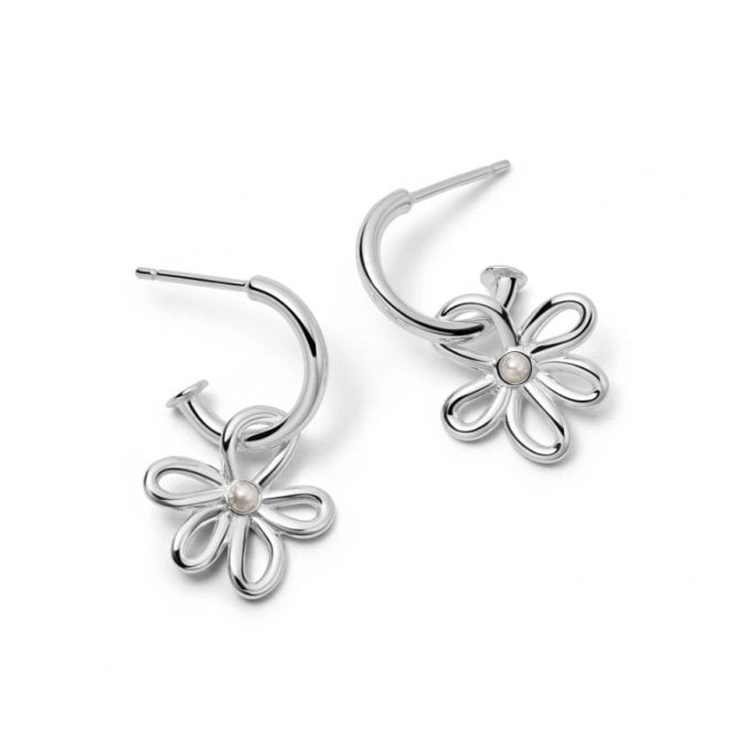 Daisy BOW DROP EARRINGS BPE02_SLV