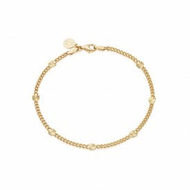 ESTEE LALONDE SUNBURST CHAIN BRACELET ELBR07_GP