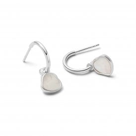 Mother Of Pearl Drop Earrings SE04_SLV