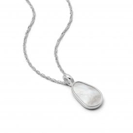 Mother Of Pearl Necklace SN05_SLV