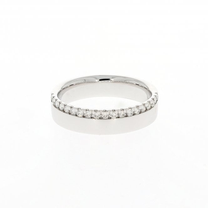 Diamond 0.25 Carat G - H Colour SI2 Clarity 9ct White Gold Ring