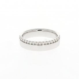 0.25 Carat G - H Colour SI2 Clarity 9ct White Gold Ring