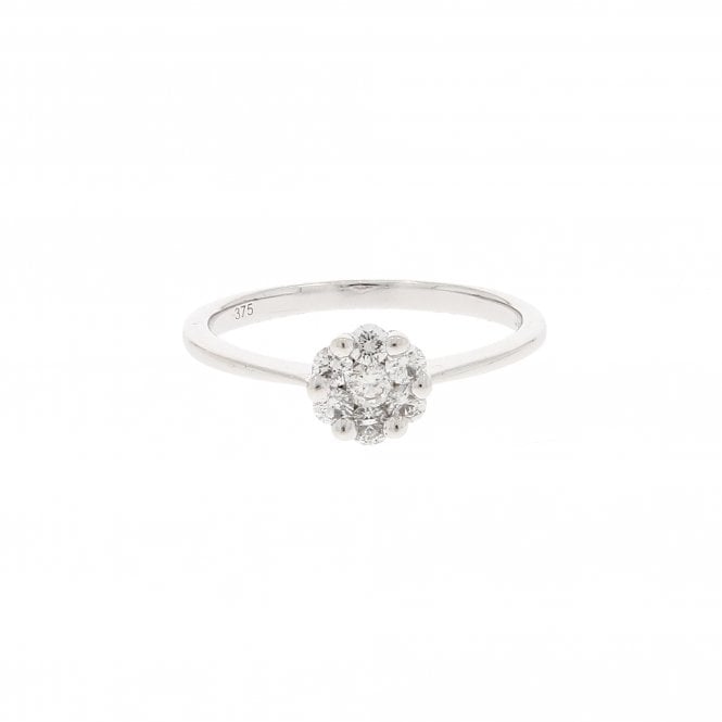 Diamond 0.26 Carat 9ct White Gold Ring