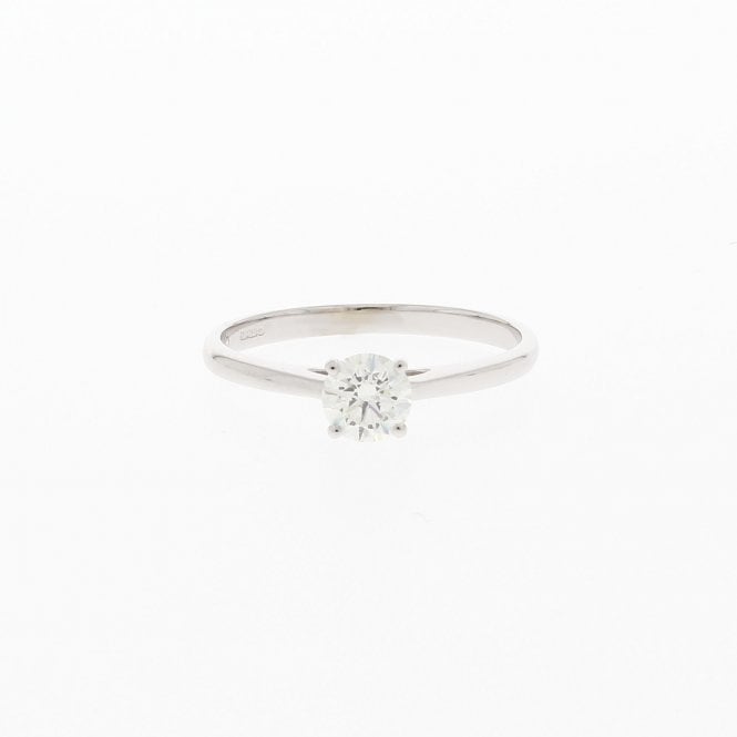 Diamond 0.40 Carat H Colour SI2 Clarity 9ct White Gold Solitaire Ring