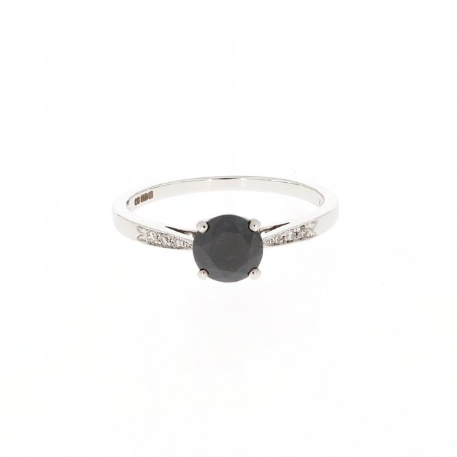Diamond 0.88 Carat 18ct White Gold Solitaire Ring