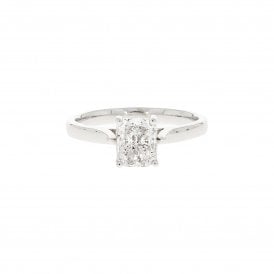 1.01 Carat E Colour SI2 Clarity 18ct White Gold Ring 