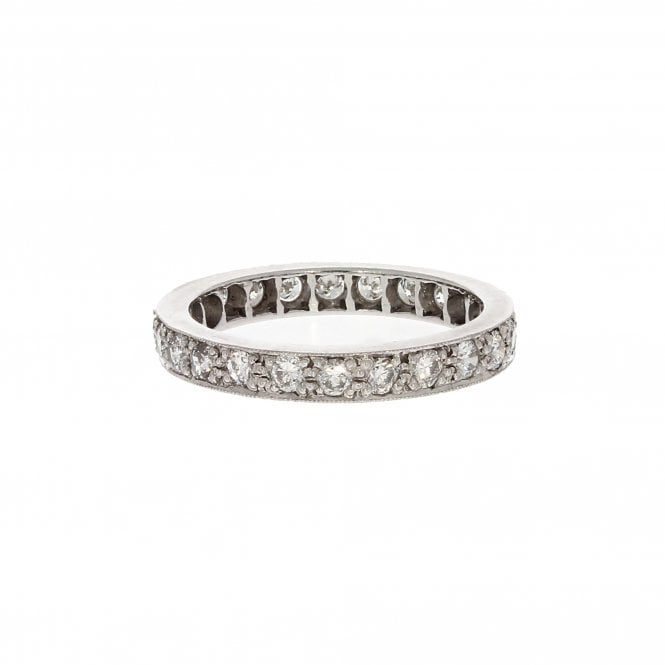 Diamond 1.36 Carat 18ct White Gold Eternity Ring