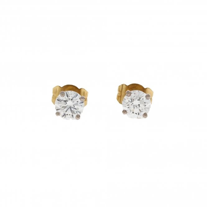 Diamond 18ct White Gold Earrings 