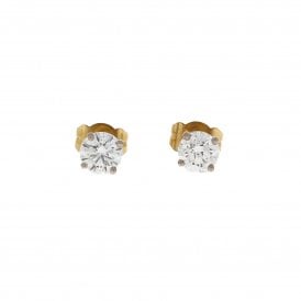 18ct White Gold Earrings 