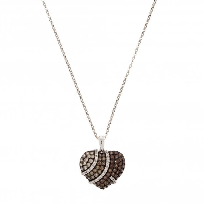 Diamond 18ct White Gold Pendant