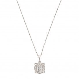 18ct White Gold Pendant