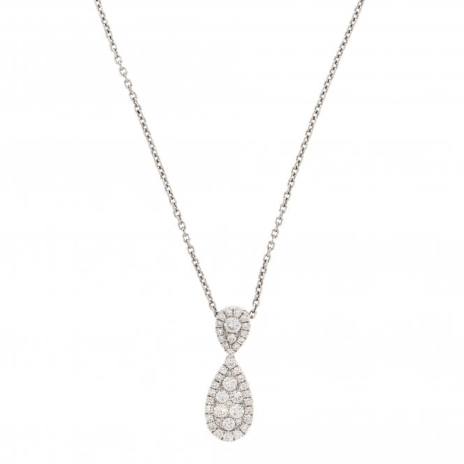Diamond 18ct White Gold Pendant