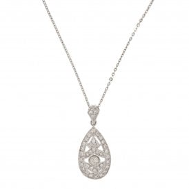 18ct White Gold Pendant