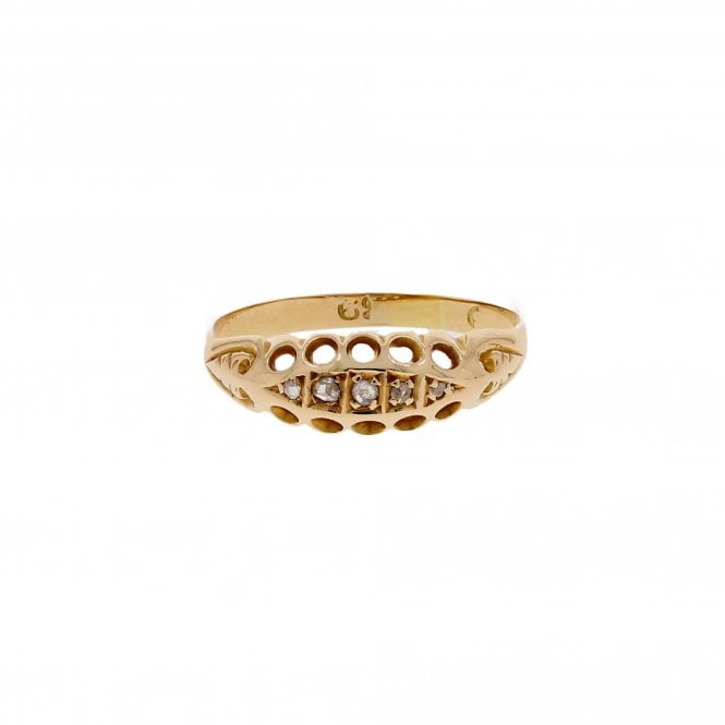 Diamond 18ct Yellow Gold Ring