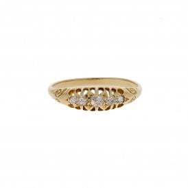 18ct Yellow Gold Ring 