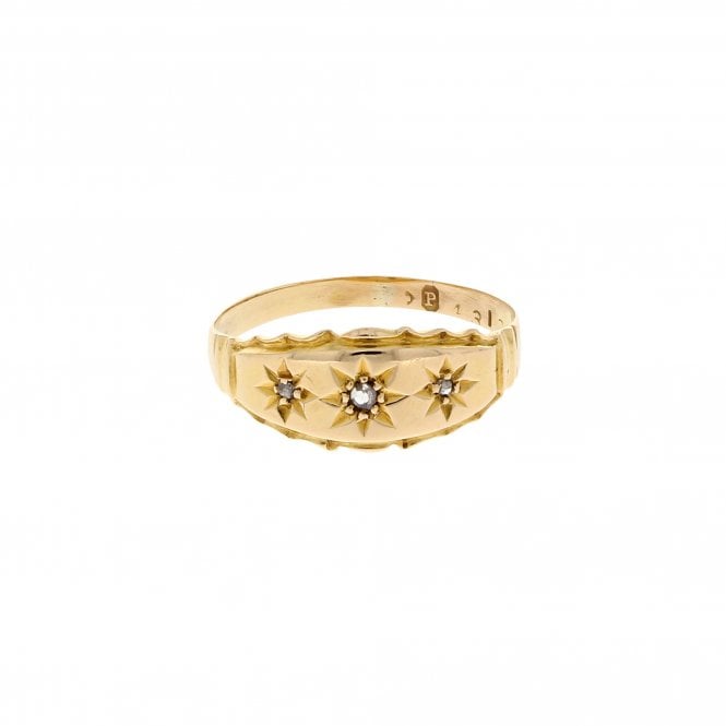 Diamond 18ct Yellow Gold Ring 
